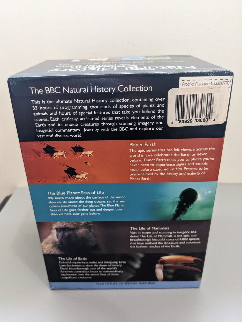 BBC Natural History Collection Planet Earth Blue Planet 17 Disc DVD Set - Picture 3 of 5